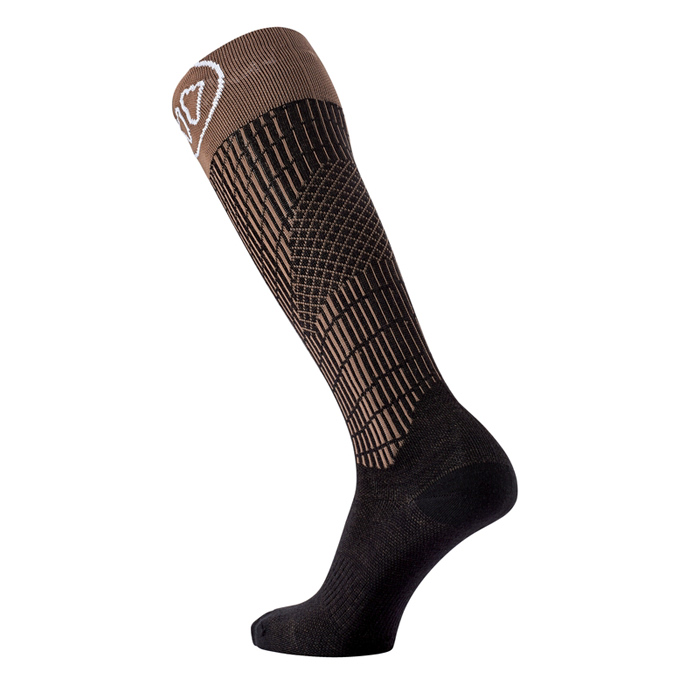 Гольфы SIDAS Ski Merino Brown MV (черный/серый)