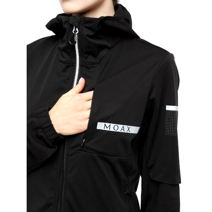 Куртка разминочная женская MOAX Dickson Wind (черный)