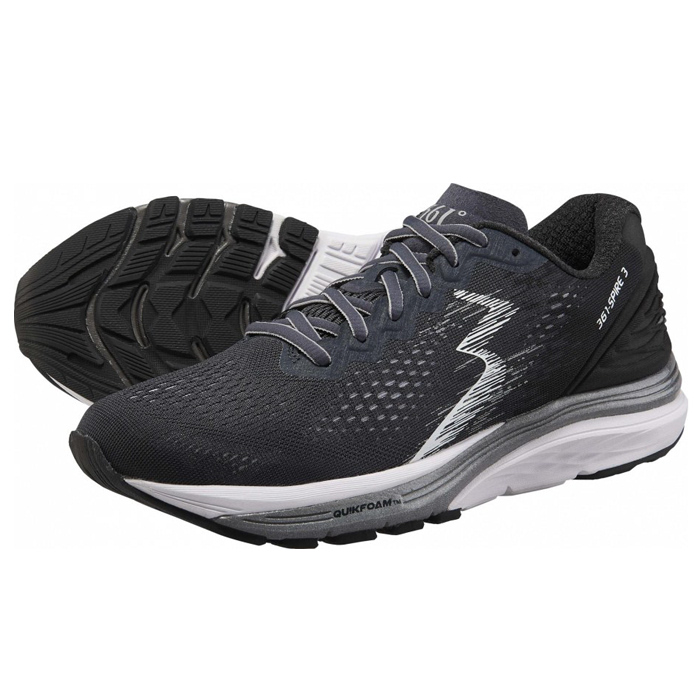 Кроссовки беговые 361° Spire 3 (W) (черный)