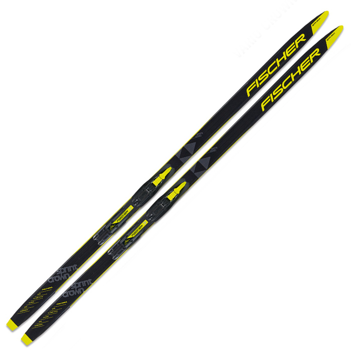Лыжи беговые FISCHER Sprint Crown (черный)