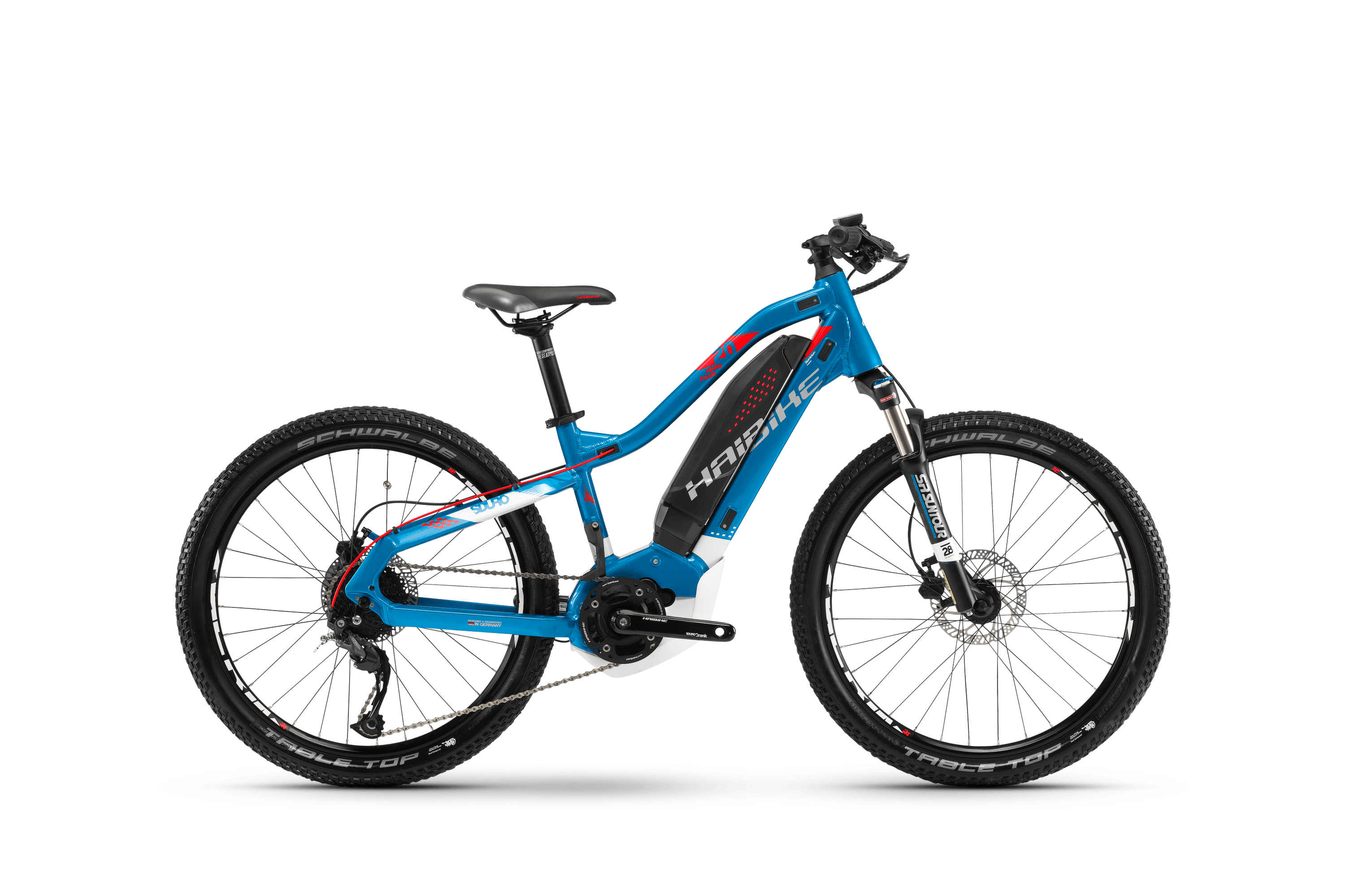Электровелосипед HAIBIKE Sduro HardFour 2.0 400Wh. (синий) (2018)