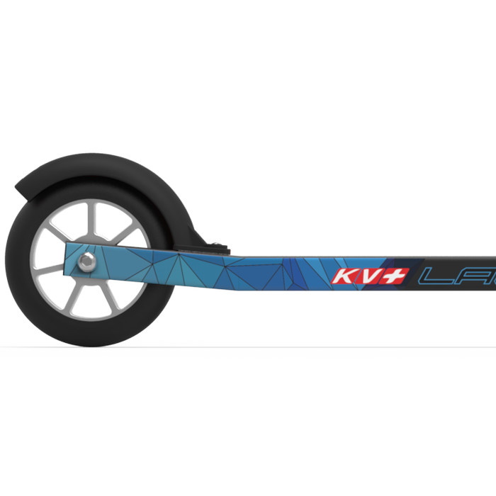 Лыжероллеры KV+ Коньковые Launch Pro Skate Curved 60 см. (Slow Wheels) (черный/синий)