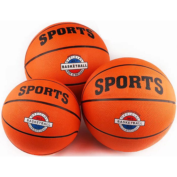 Мяч баскетбольный SPORTS №3 (оранжевый)