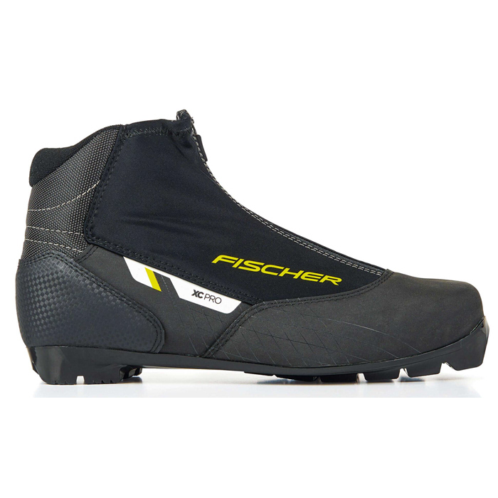 Лыжные ботинки FISCHER  XC Pro Black Yellow (S21820) (черно/желтый)