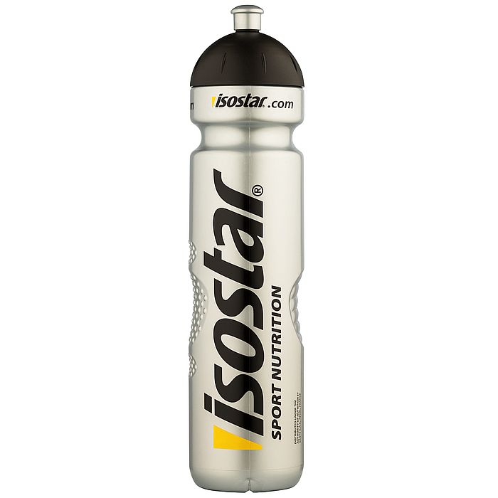 Фляга для питья ISOSTAR с клапаном (серебряный) 1000 мл.