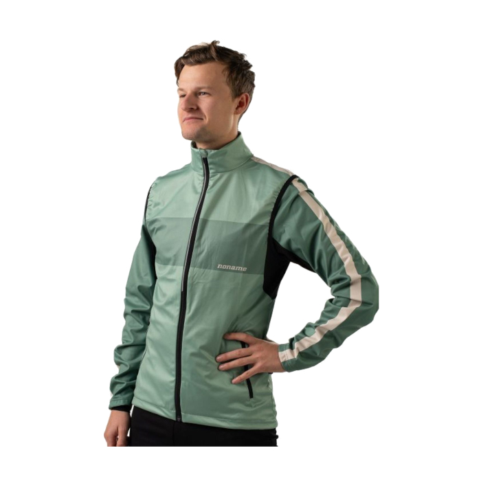 Жилет разминочный NONAME Pro Softshell Vest (зеленый)