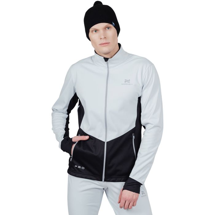 Куртка тренировочная NORDSKI Pro (серый/черный)