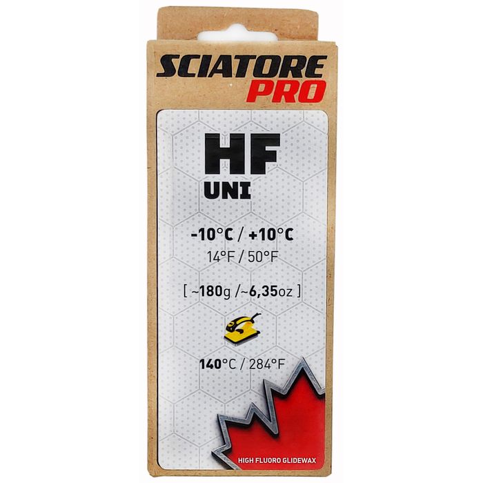 Парафин высокофтористый SCIATORE HF Universal (-10°С +10°С) 180 г.