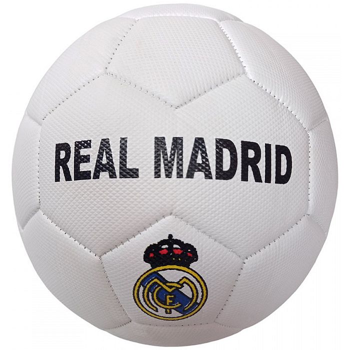Мяч футбольный MEIK Real Madrid (№5, ТПУ 2,3 мм, 345 гр., маш. сш.) (белый)