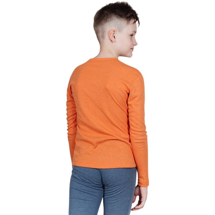 Комплект термобелья Jr. NORDSKI Soft (оранжевый/серый)