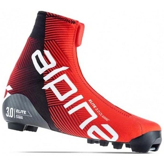 Лыжные ботинки ALPINA NNN Elite 3.0 Classic Jr (5585-1) (красный/черный)