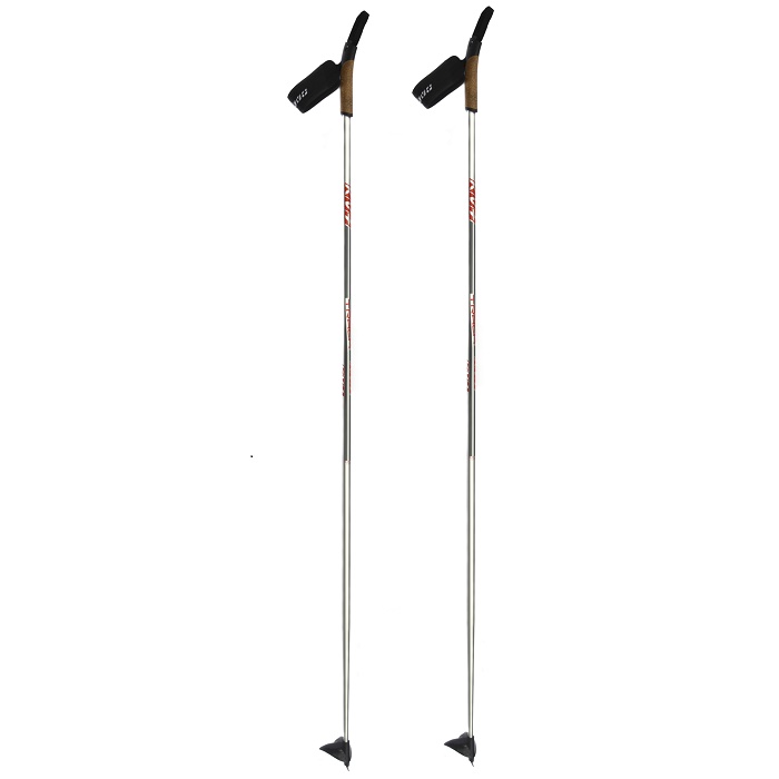 Лыжные палки KV+ (1P015) Track (Алюминий) (серый/белый)
