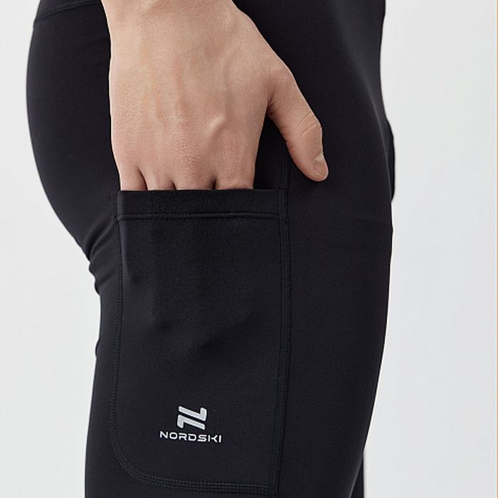 Лосины для бега NORDSKI Run 2.0 (черный)