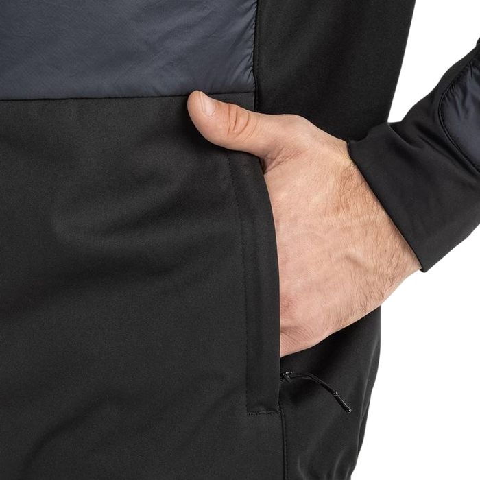 Куртка разминочная MOAX Tauri PRO Hybrid (черный/зеленый)