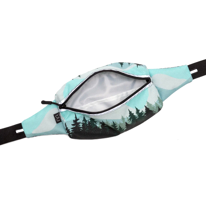 Сумка поясная ENKLEPP Marathon Waist Bag (голубой/темно-серый)