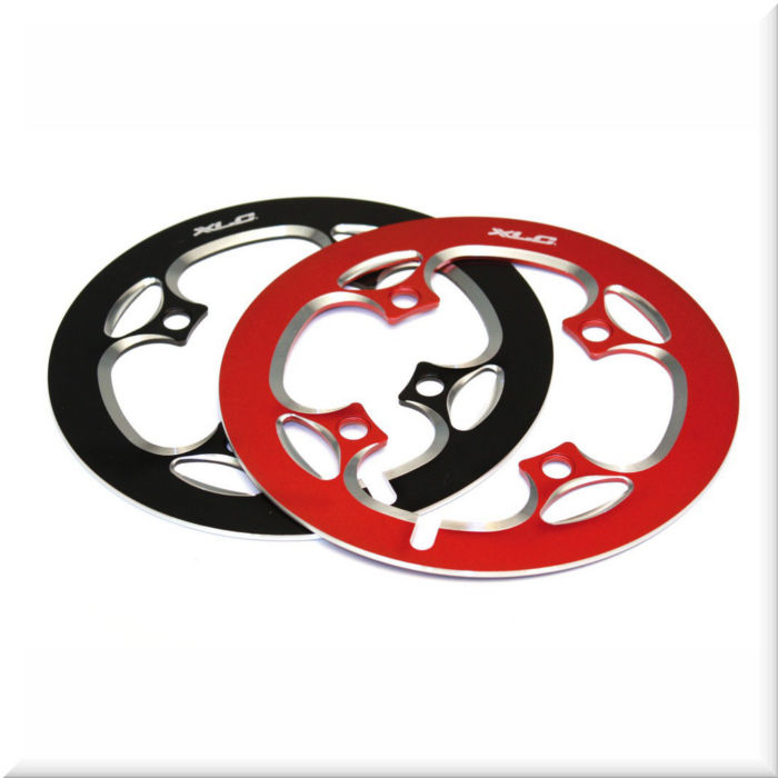Системы XLC Chain guard black/red, for 38 cogs, hole circle diameter 168 mm