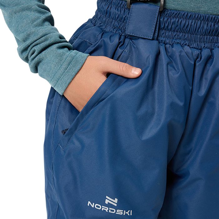 Брюки утепленные Jr. NORDSKI Active (синий)