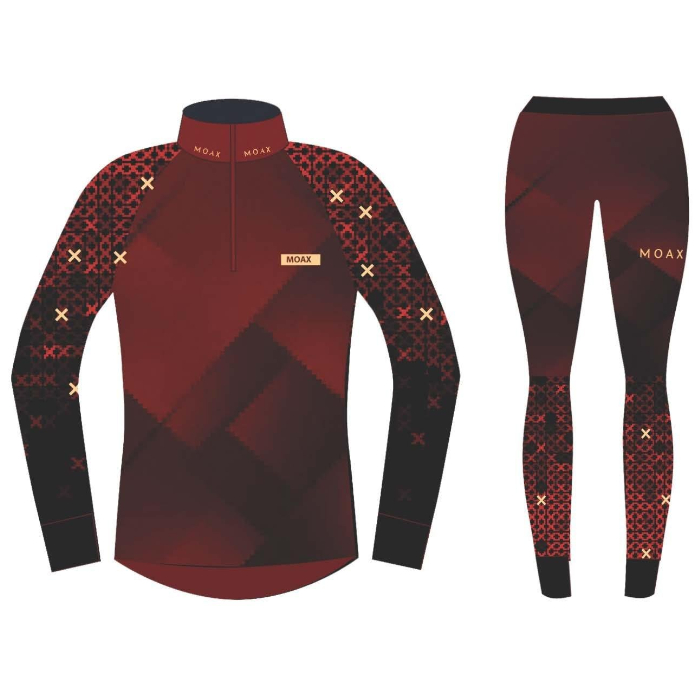 Комбинезон раздельный женский MOAX Sirius (красный)