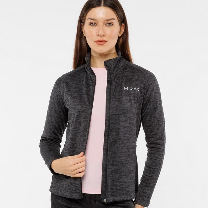 Кофта женская MOAX Sport Tech (темно-серый)
