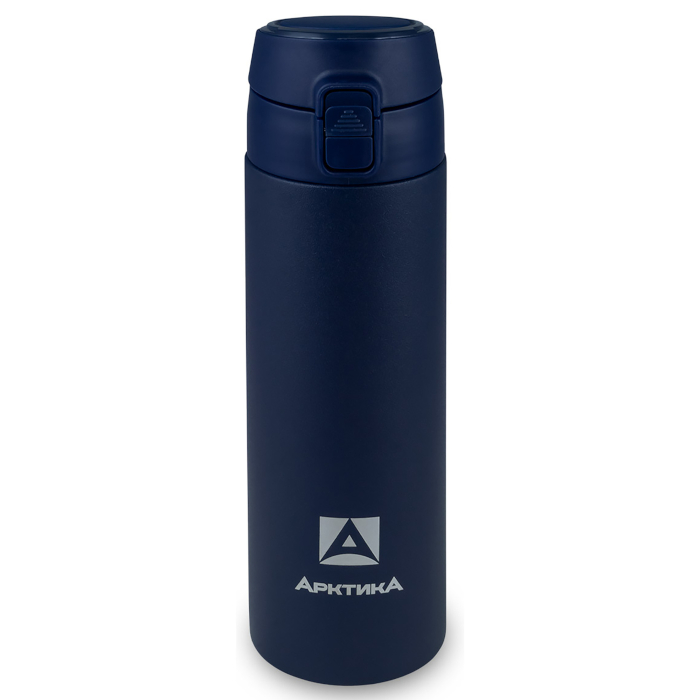 Термокружка Арктика сититерм питьевой, 0,5л текстурная (синий)