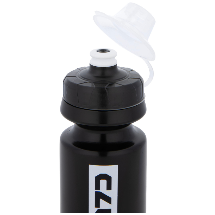 Фляга велосипедная CLUXX Ergo 550 (черный/белый) 