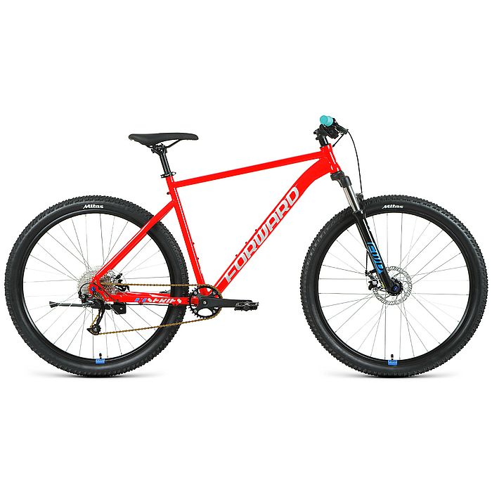 Велосипед FORWARD Sporting 29 XX D (красный/синий) (2022)