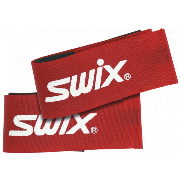 Стяжки SWIX (для фрирайда и прыжковых лыж, манжет) (красный)