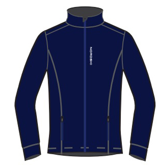 Куртка разминочная женская NORDSKI Layer (синий)