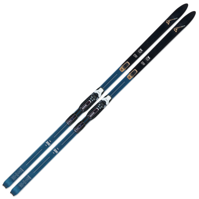 Лыжи беговые FISCHER E99 Easy Skin Xtralite (черный/синий)