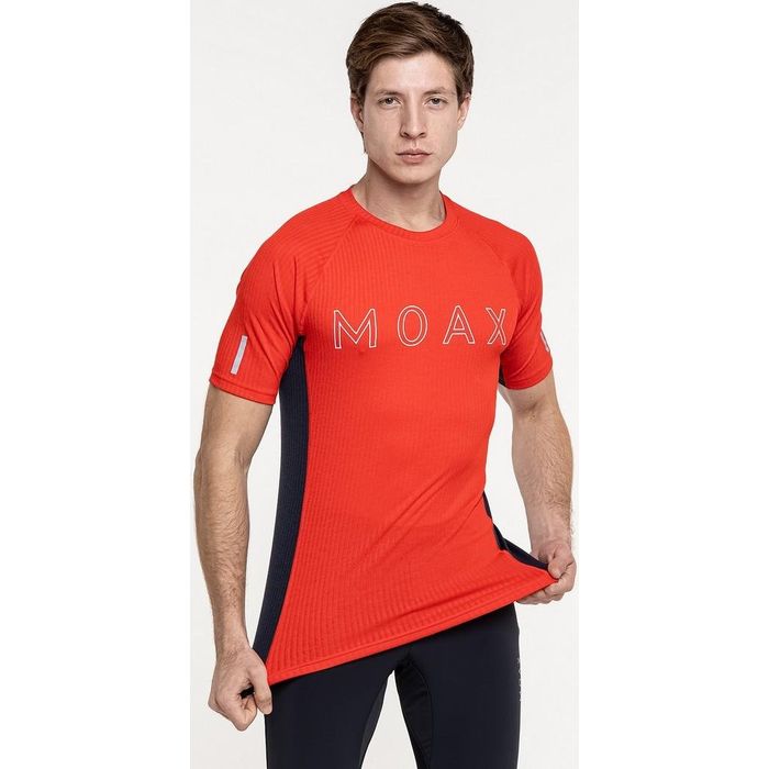 Термобелье мужское (верх) MOAX Race SS (красный)