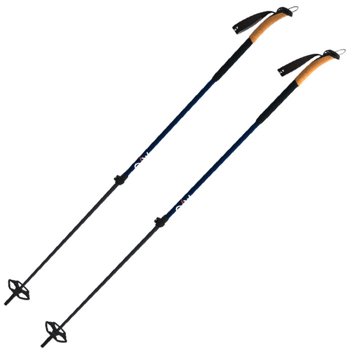 Лыжные палки ONEWAY (OZ45024) BC Vario (алюминий) (черный)