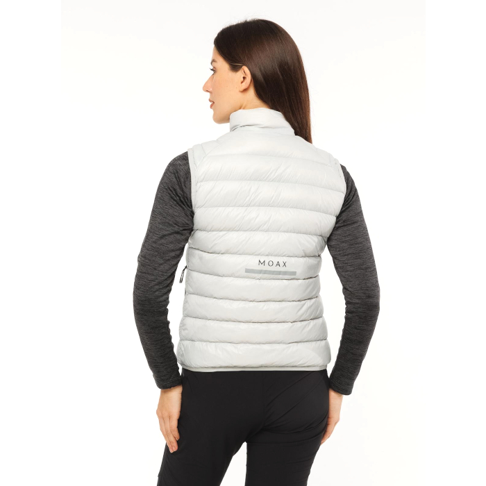 Жилет утепленный женский MOAX Igora Light Pack (светло-серый)