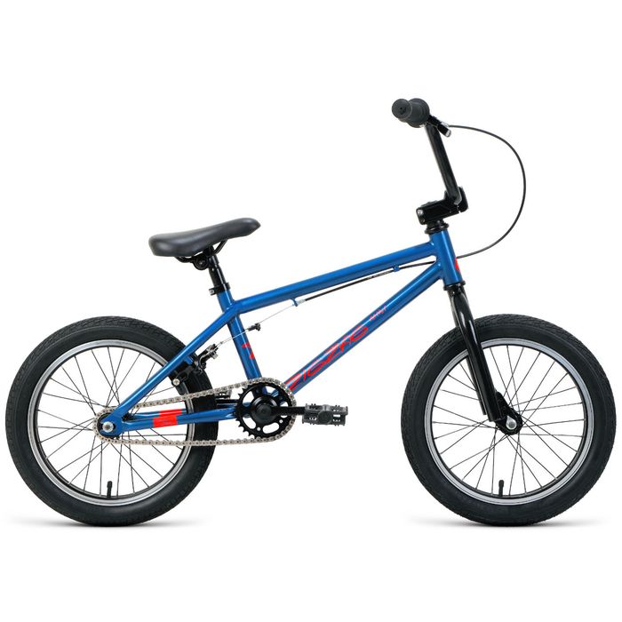 Велосипед FORWARD Zigzag 16 (синий/оранжевый) (2020)