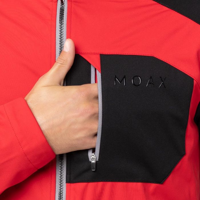 Куртка разминочная MOAX Uhta Softshell (красный)