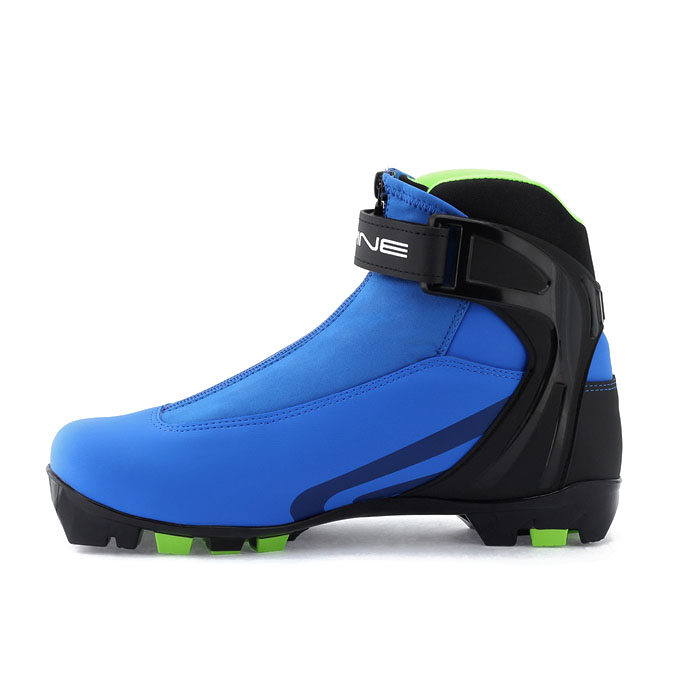 Лыжные ботинки SPINE NNN Neo (161) (синий/черный/салатовый)