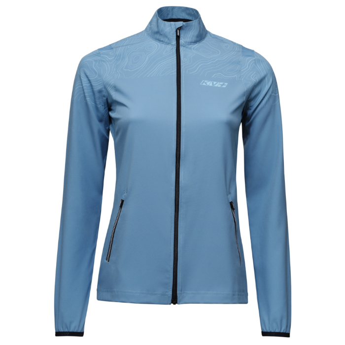 Куртка для бега женская KV+ Sprint Wave (голубой)
