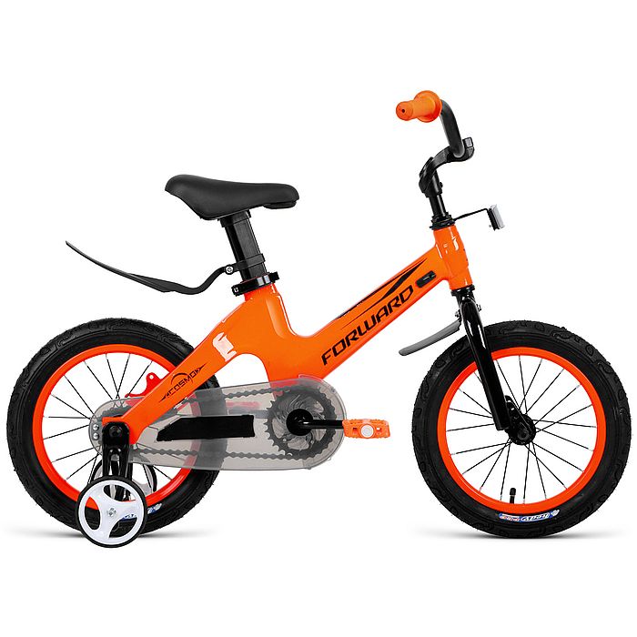 Велосипед FORWARD Cosmo 14 (оранжевый) (20-21)