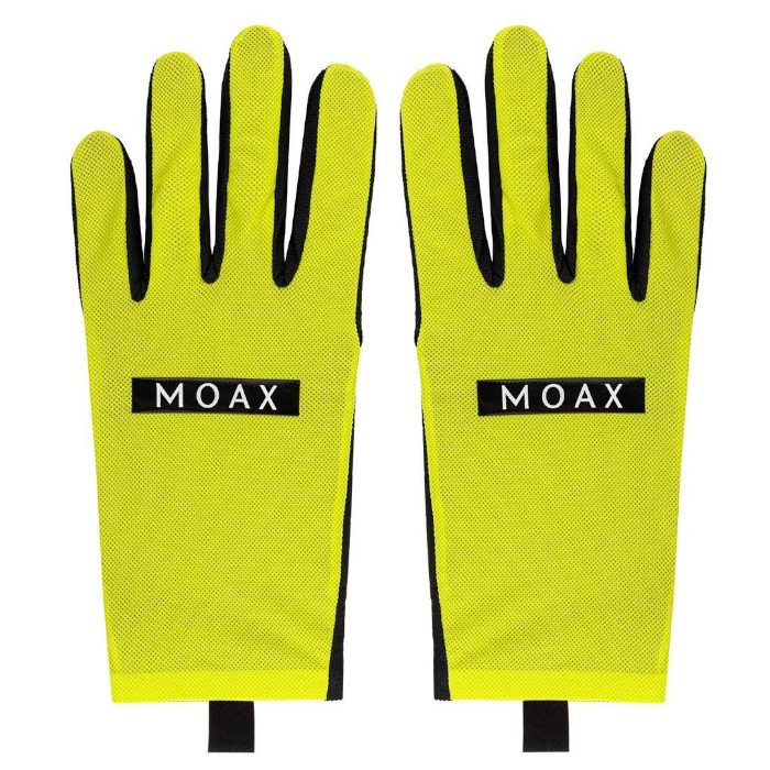 Перчатки для лыжероллеров MOAX Air Mesh (желтый)