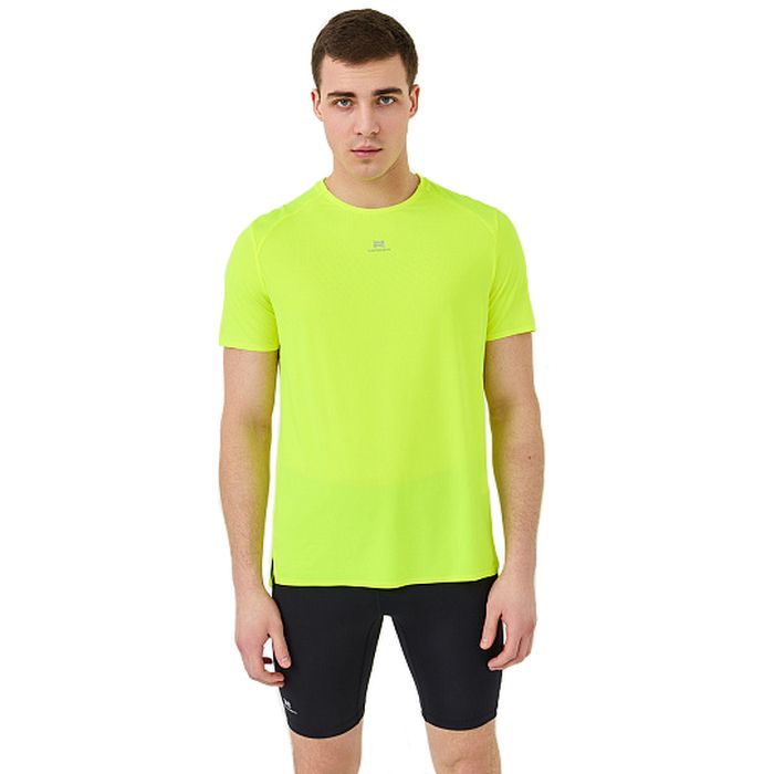 Футболка для бега NORDSKI Stayer (лимонный)