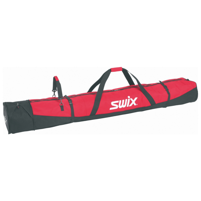 Чехол для беговых лыж SWIX универсальный на 2 пары (красный)