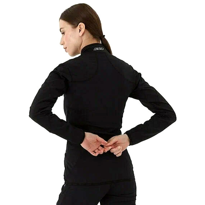 Куртка разминочная женская KV+ Karina (черный)