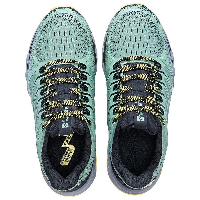 Кроссовки 361° Camino WP (W) (зеленый/черный)