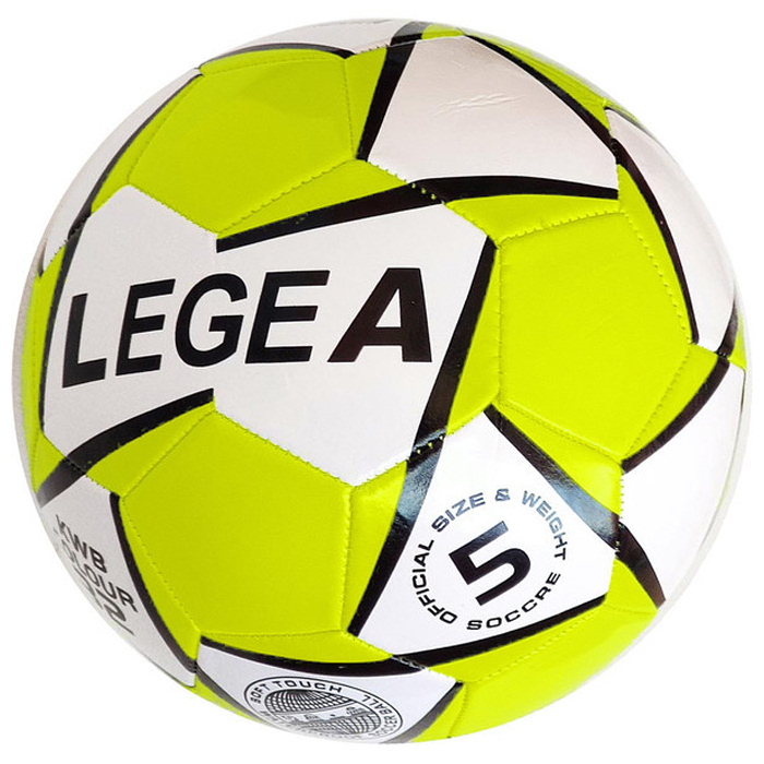 Мяч футбольный MEIK (№5, 3-слоя, PVC 1.6, 300 гр.) (желтый)