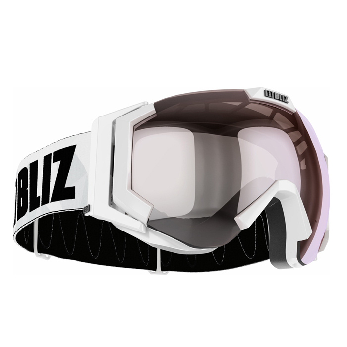 Очки маски BLIZ Carver Smallface (белый/серый)