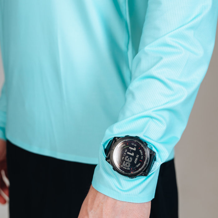 Лонгслив для бега NONAME Comp (мятный)