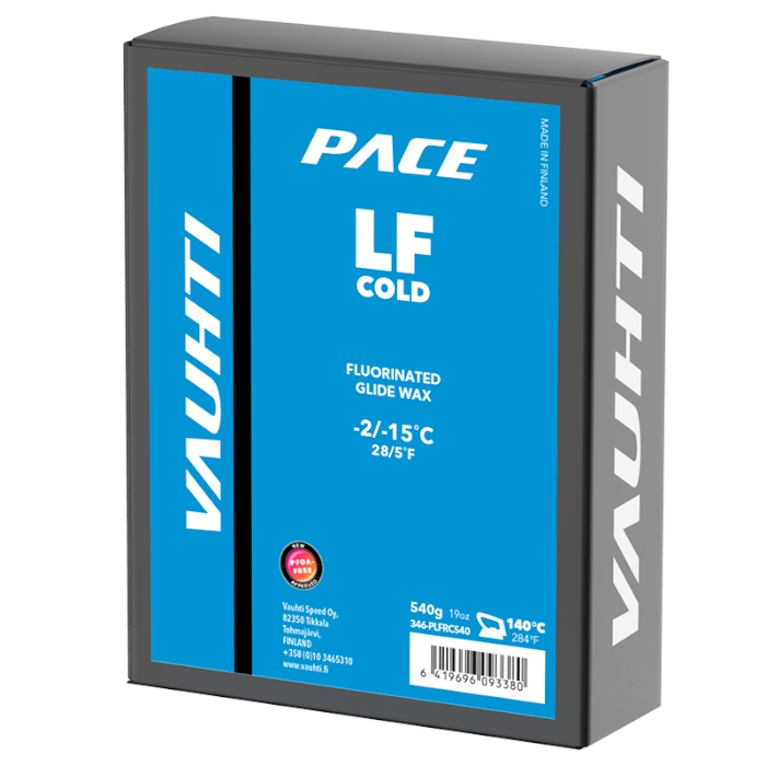 Парафин низкофтористый VAUHTI LF Cold (-2°С -15°С) 540 г.