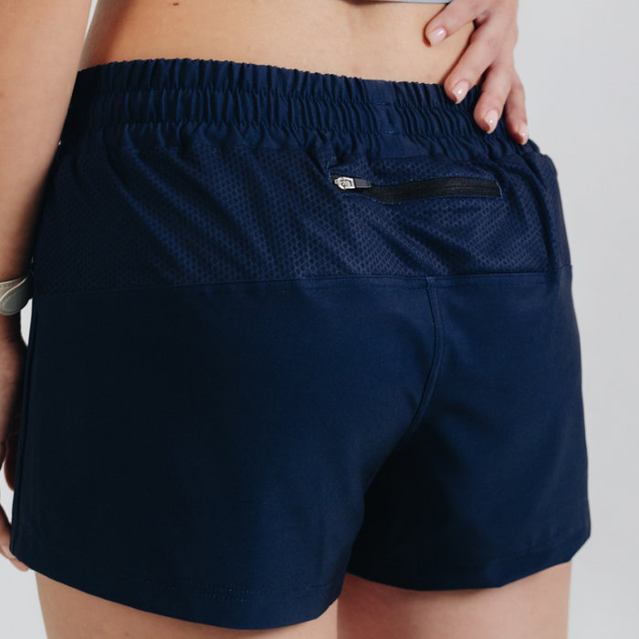 Шорты для бега женские NONAME Heat Trail (темно-синий)