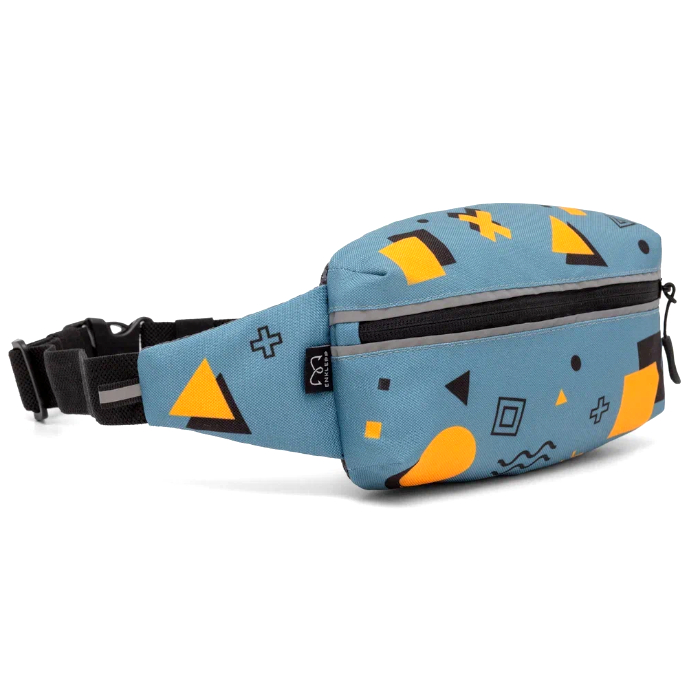 Сумка поясная ENKLEPP Marathon Waist Bag (голубой/оранжевый)