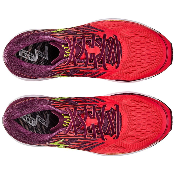 Кроссовки беговые 361° Meraki (W) (розовый/красный)