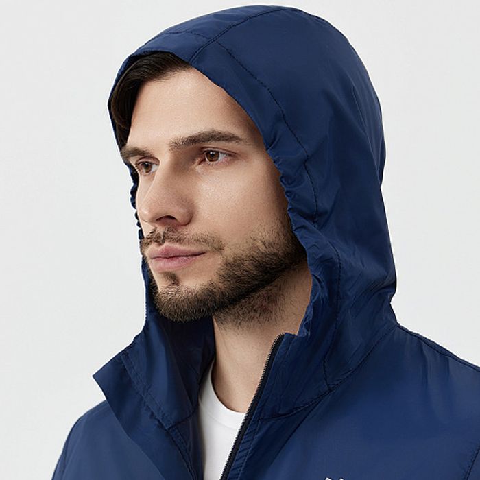 Ветровка для бега NORDSKI Rain (темно-синий)